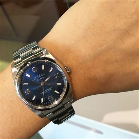 rolex 114200 blau|rolex air king 14000 history.